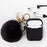 Speidel FASHION APPLE AIR POD CASE PROTECTOR WITH DECORATIVE POM POM FUR BALL - Time After Time Watches