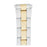 Speidel Ladies'  12-16MM Straight Adjustable End Wrapped Link Band in Dual Tone, Gold and Silver - Time After Time Watches