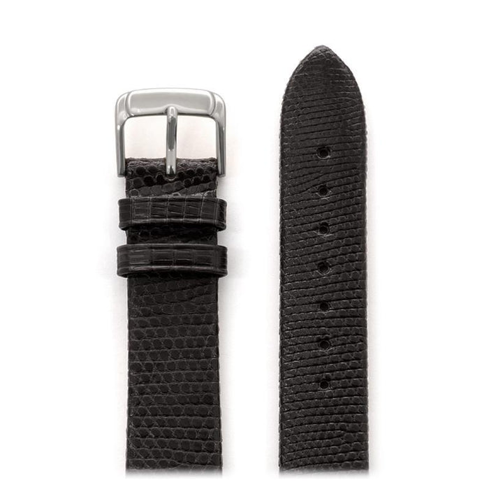 Men's Genuine Lizard Band in Black and Brown