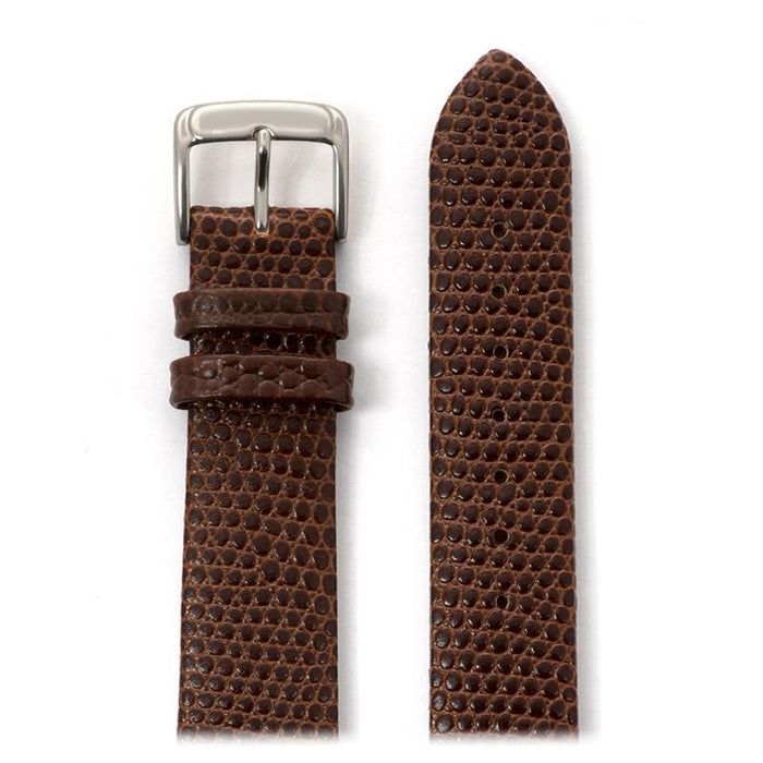 Speidel Men's Lizard Grain Leather Band in Black and Brown - Time After Time Watches