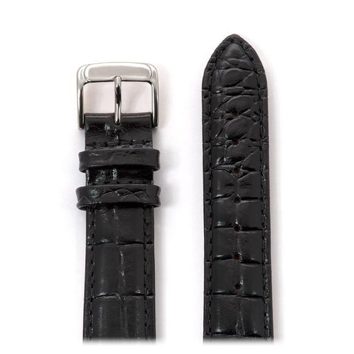 Speidel Men's Alligator Grain Leather Band in Black, Brown, Red and White - Time After Time Watches