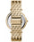 Ladies Darci MK tone mk3191. Cz's around the dial of the watch, markers at each hour, adorned with hour, minute and second hand.  39mm case, band width measures at 17mm. 