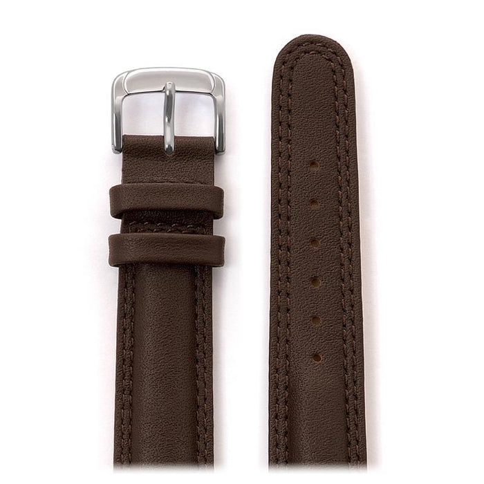 Speidel Men's Laredo Double Stitched Leather Band in Black and Brown - Time After Time Watches