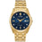 Citizen gold watch with blue dial. BM7103-51L