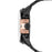 Diesel Mega Chief Black Dial Rose Accents Black Bracelet - Time After Time Watches