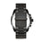 Mega Chief Mirror Dial Black Bracelet