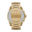 Mega Chief Gold Dial Gold Bracelet