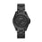 Fossil Fossil Riley Black Dial Glitz Top Ring Black Bracelet ES4519 - Time After Time Watches