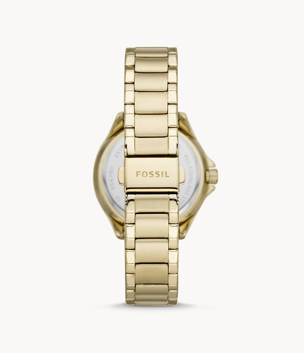 Sadie Multifunction Gold-Tone Stainless Steel Watch