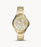 Sadie Multifunction Gold-Tone Stainless Steel Watch