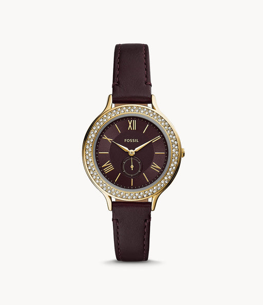 Fossil Fossil Neomi Three-Hand Brown Leather Watch ES4953 - Time After Time Watches
