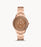 Stella Sport Multifunction Rose Gold-Tone Stainless Steel Watch