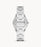Fossil Stella Three-Hand Date Stainless Steel Watch ES5130 - Time After Time Watches