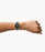 Stella Multifunction Black Eco Leather Watch