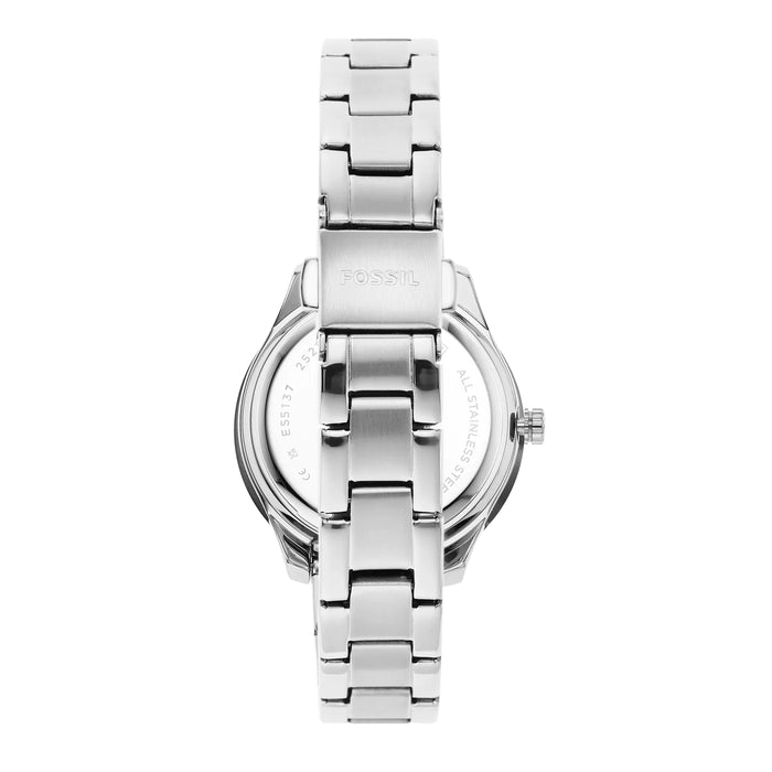 Stella Three-Hand Date Ladies Stainless Steel Watch