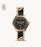 Sadie Multifunction Black Eco Leather Watch