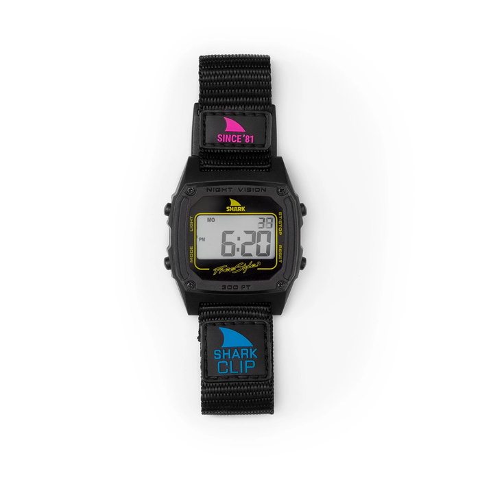 Freestyle Shark Classic Clip- Since `81, Primary Black - Time After Time Watches