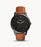 Fossil The Minimalist Slim Three-Hand Light Brown Leather Watch - Time After Time Watches