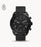 Fossil Bronson Chronograph Black Eco Leather Watch - Time After Time Watches
