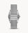 Machine Three-Hand Date Stainless Steel Mesh Watch