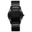 Men's Black Link MVMT 45MM Case. Black dial, Black hour and minute hands. red second hand and red MVMT logo placed at the 12 o'clock marker. Black Stainless steel casing and band.