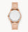 Fossil Stella Automatic Rose Gold-Tone Stainless Steel Watch ME3211 - Time After Time Watches