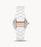 Michael Kors Ritz Three-Hand White Ceramic Watch