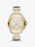 Oversized Wren Pavé Two-Tone Watch