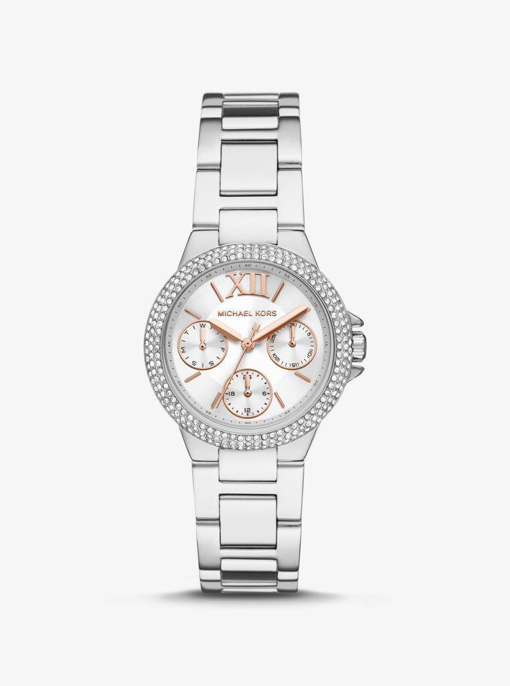 Mini Camille Pavé Silver-Tone Watch