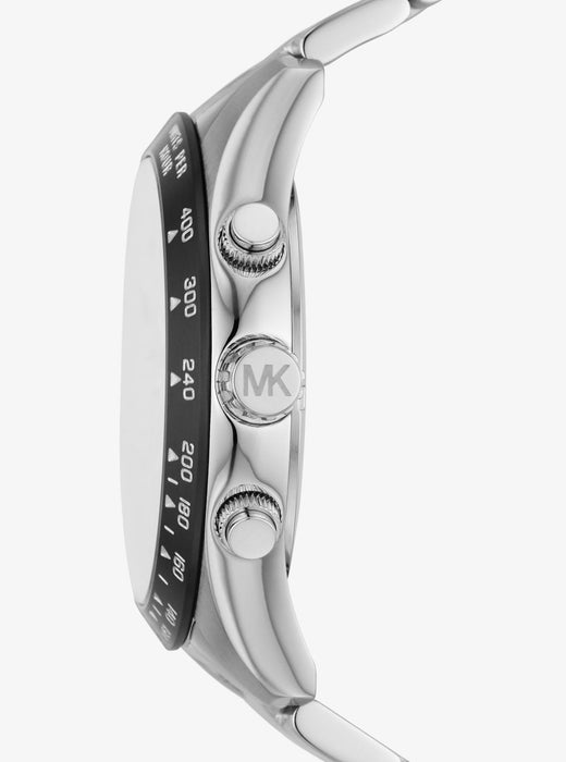 Michael Kors Oversized Layton Silver-Tone Watch - Time After Time Watches