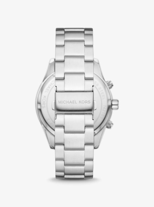 Michael Kors Oversized Layton Silver-Tone Watch - Time After Time Watches