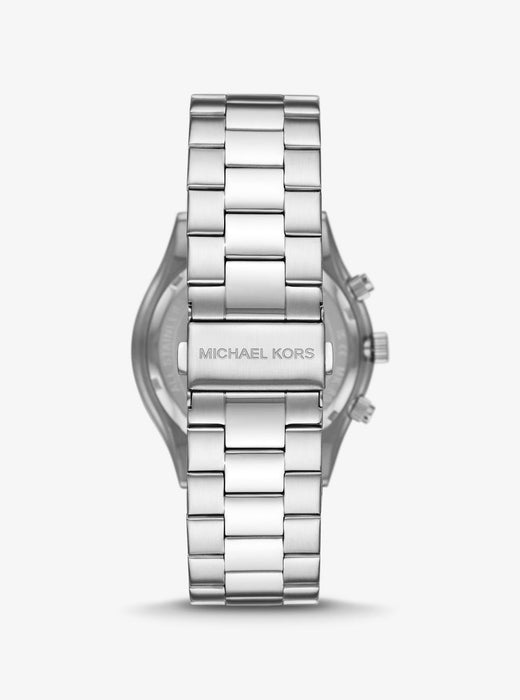 Oversized Slim Runway Silver-Tone Watch