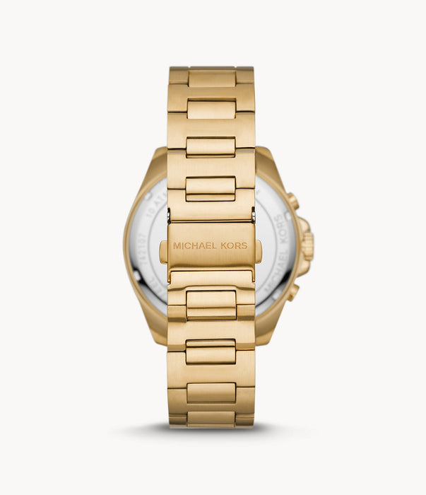 Brecken Chronograph Gold-Tone Stainless Steel Watch