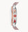 Michele Ladies' Sporty Sport Sail Rose Silicone