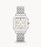 Michele Michele Ladies' Deco Stainless Diamond Dial Watch 18MM - Time After Time Watches