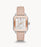 Michele Ladies Deco Sport Two-Tone Pink Gold