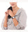 Michele Ladies' Deco Sport Stainless Black Silicone Watch