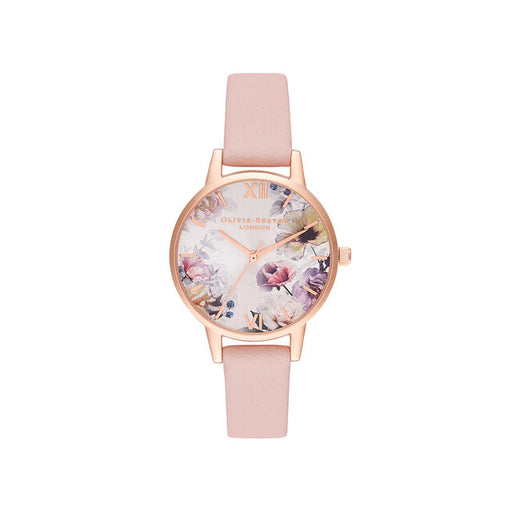 Olivia Burton Sunlight Florals Pink & Rose Gold Watch OB16EG115