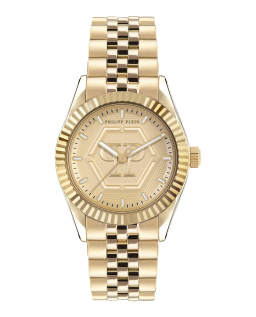 Philipp Plein Date Superlative Gold Watch