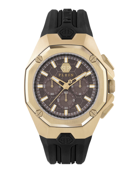 Philipp Plein Octagon Gold Watch