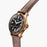 Shinola, The Bronze Monster Giftset Automatic 43mm Black Dial Brown Leather