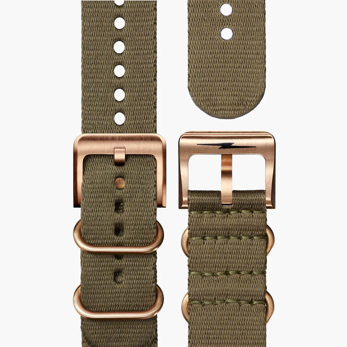 Shinola, The Bronze Monster Giftset Automatic 43mm Black Dial Brown Leather