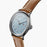 Shinola Shinola, The Runwell 47mm Stone Blue Dial Brown Leather - Time After Time Watches