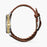 Shinola, Birdy 34mm Mother of Pearl Dial Double Whiskey Brown Leather Wrap