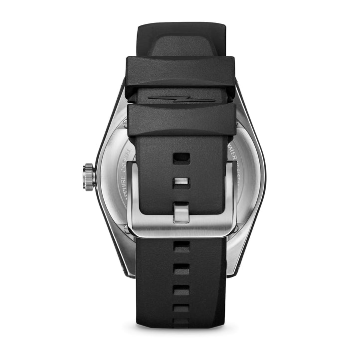 Shinola, The Duck 42mm Black Dial Black Rubber