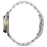 Shinola, The Derby 30mm White Dial Two Tone PVD Bracelet