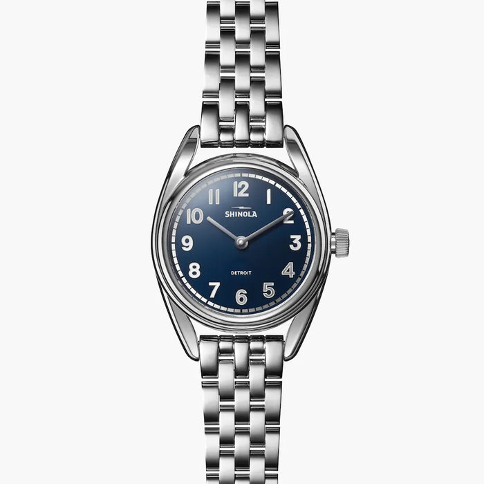 Shinola, The Derby 30mm Midnight Blue SS Bracelet