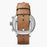 Shinola Shinola, The Traveler 42mm Orange Dial British Tan Leather - Time After Time Watches