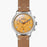 Shinola Shinola, The Traveler 42mm Orange Dial British Tan Leather - Time After Time Watches
