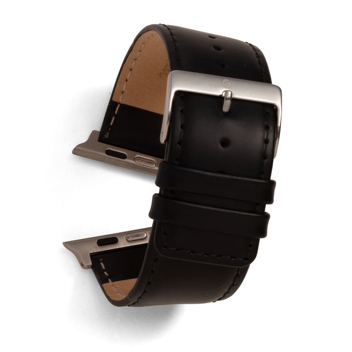 Square Tip Oiled Leather For the Apple Watch